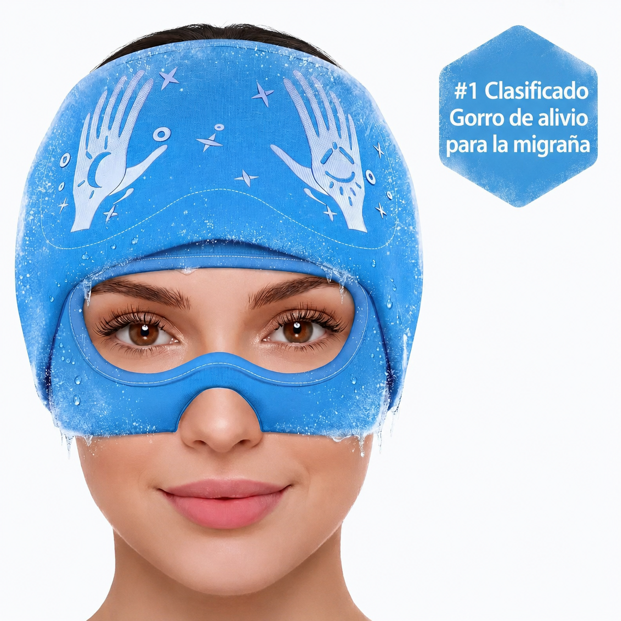 Gorro para aliviar la migraña