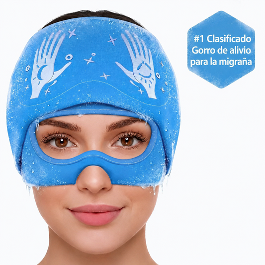Gorro para aliviar la migraña