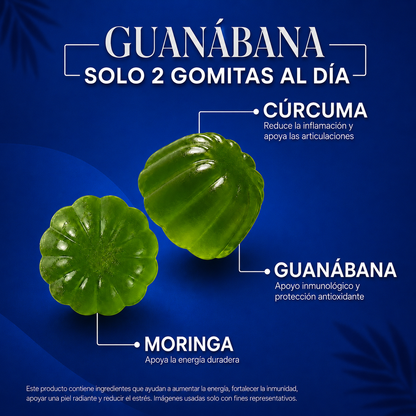 Gomitas de guanábana 20 en 1