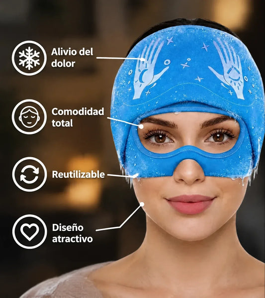 Gorro para aliviar la migraña